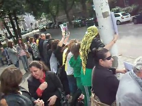 2011-09-02 Protesto ya ji ber Kuştina Sîvîlan ya bi destê Tirkiyê, li Den Haag