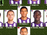 ALINEACIÓN - TOULOUSE 2011/12