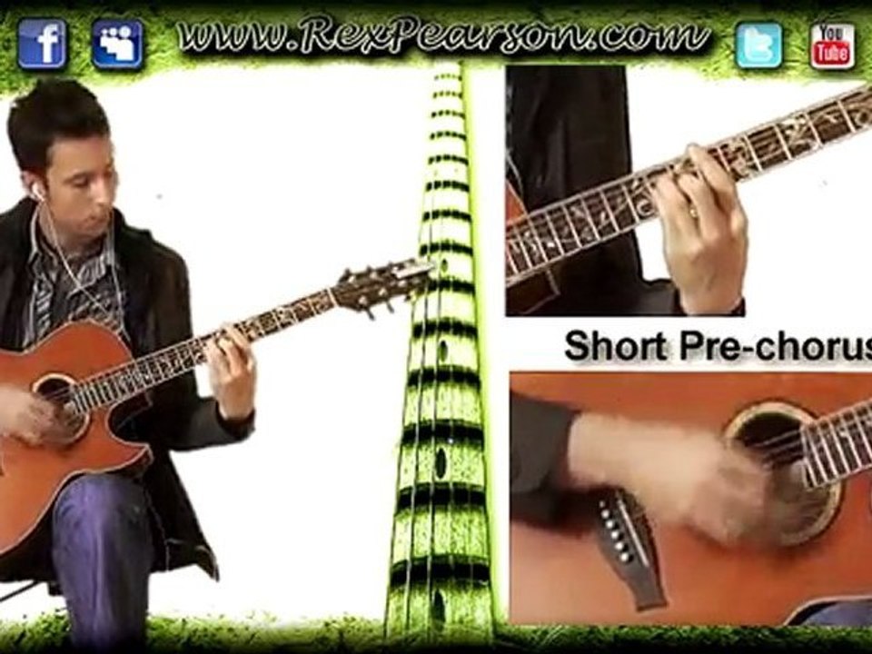 Bruno Mars Lazy Song Guitar Cover Demonstration With Rex