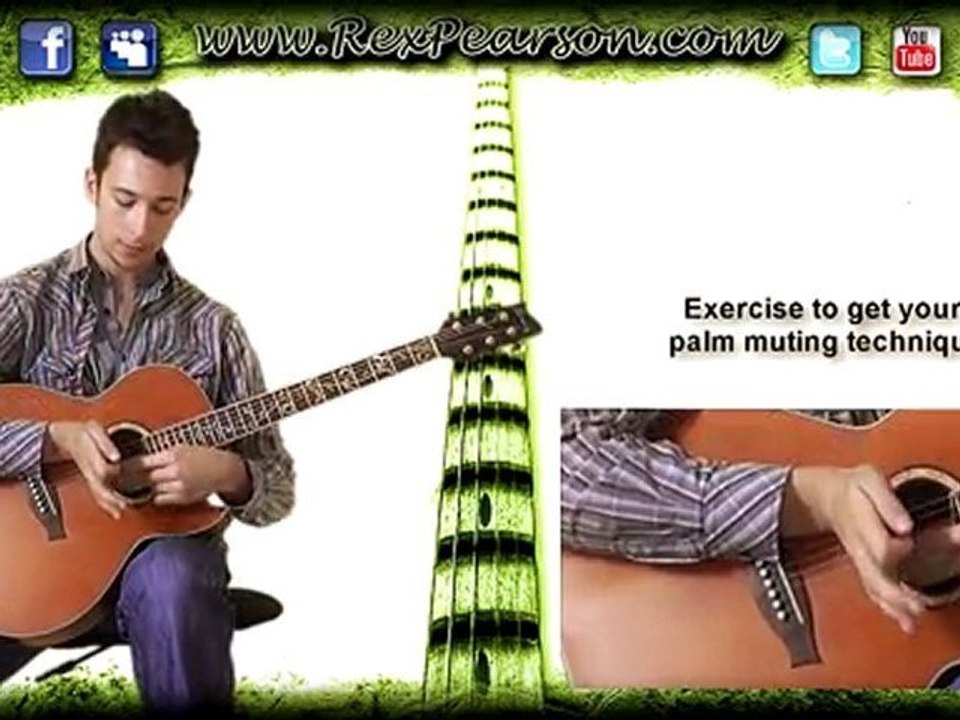 Adele Rolling in the deep guitar lesson with Rex