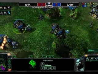 MLG Raleigh 2011 - Starcraft II - Game 2 - EG Idra (Z) VS Dignitas Sjow (T) Part 1/2