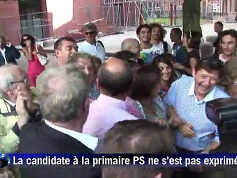 Martine Aubry de passage à la braderie de Lille