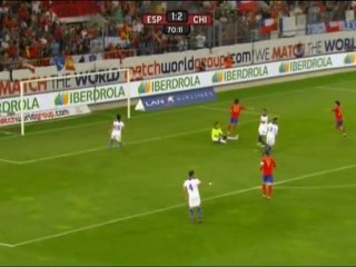 Spagna 3-2 Cile, amichevole