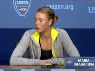 US OPEN: Sharapova, un jour sans