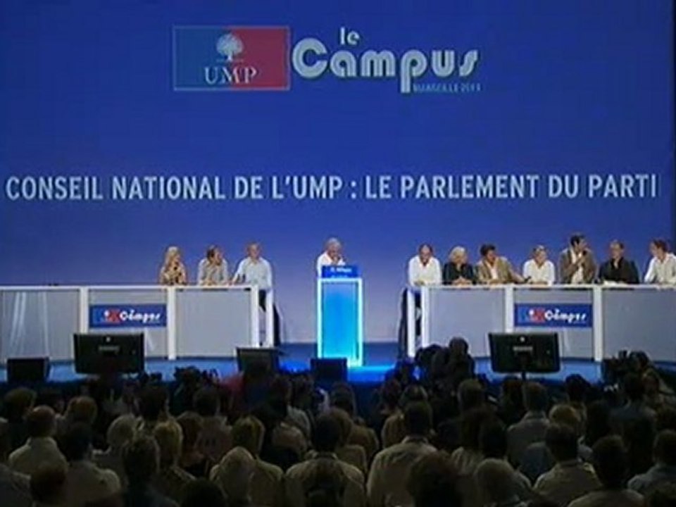 UMP - Campus et Conseil national 1/2