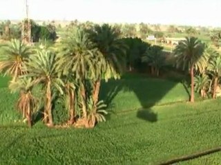 Egypte : survol de Louxor en ballon