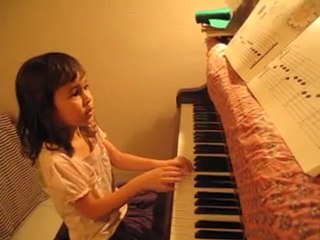 ユナのピアノ２日目