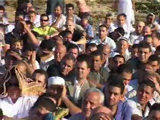 صلاة العيد على شاطئ  بحر الحمامات