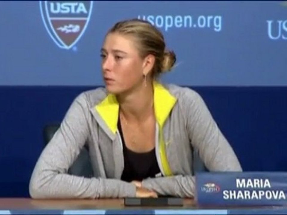 Sharapova - Es ist sehr enttäuschend
