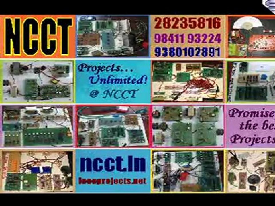 NCCT Embedded System Projects, Project Kits