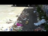 Aversa - Ancora irrisolta l'emergenza rifiuti nel parcheggio del Parco Pozzi