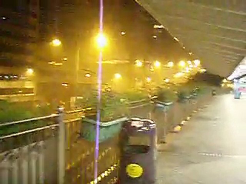 raining hong kong coming back home