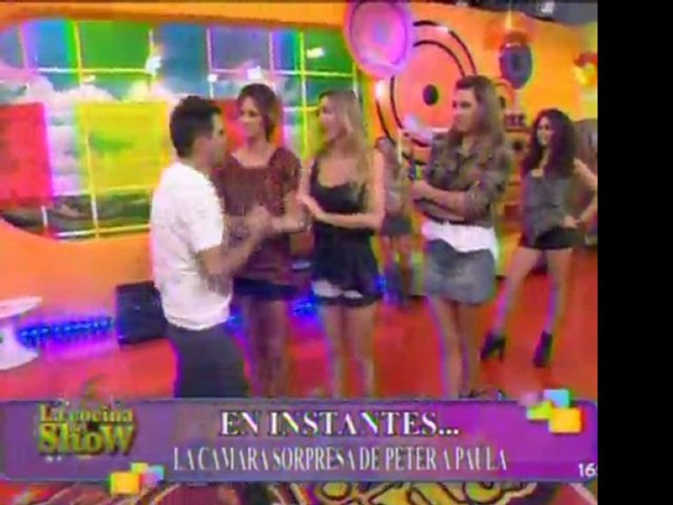 Pedro y Paula en la Cocina 12 (previa baile Pedro 1) - 03 de Septiembre 2011