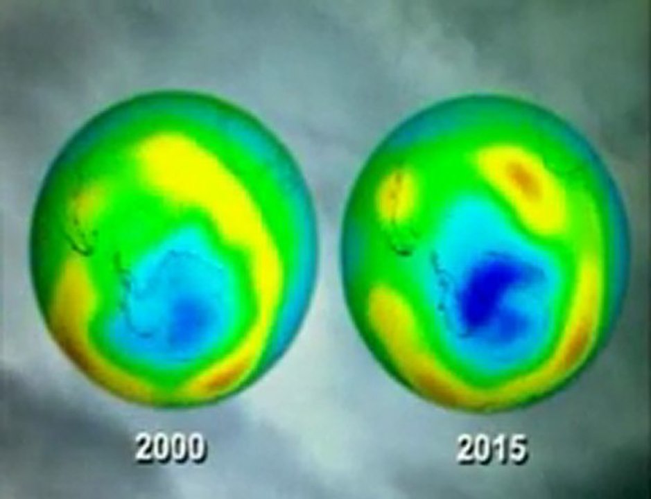 Ozone 2000 et 2015