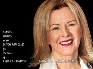 ABBA FRIDA's 25th Year Fan Club Wishes