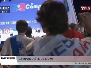 Bruno le Maire présente son projet au Campus UMP de Marseille