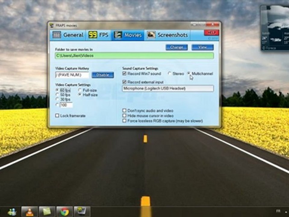 tuto comment utiliser fraps