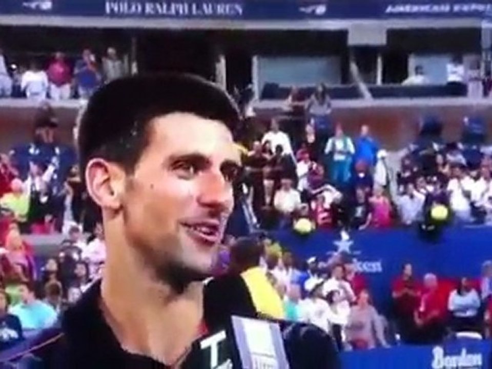 Djokovic'in çılgın dansı