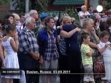 Beslan remembers victims of school tragedy - no comment