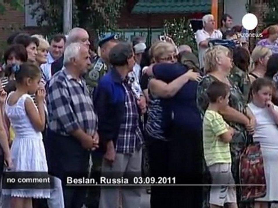 Russie : hommage aux victimes de Beslan - no comment
