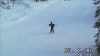 Plusieurs chutes énorme a Ski !
