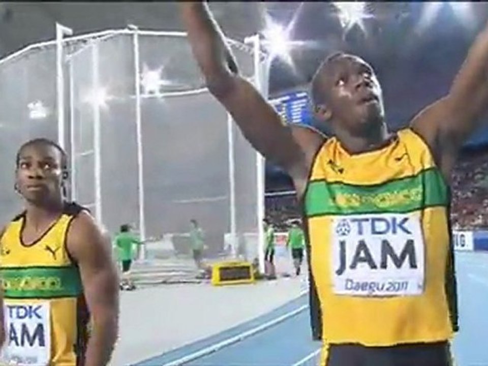 4x100m Relay Men Final  world championships DAEGU 2011