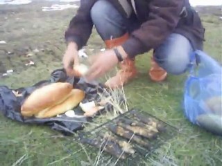 Örene Çayında Şor Balık Ziyafeti