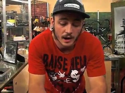 Twisted Plastic Pedals by Odyssey at Bumsteads Bicycles