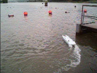 Mon bateau "admiral" 1er test