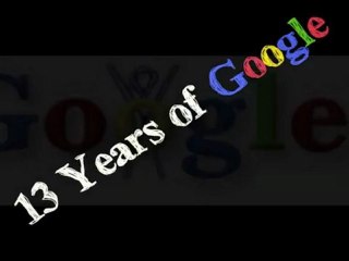 13 Years of Google Doodles (1998 - 2011)