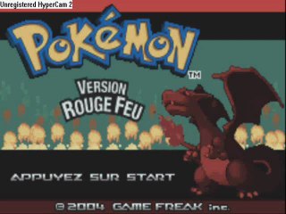 Vidéo Pokemon Rouge Feu (1) Bourg-Palette