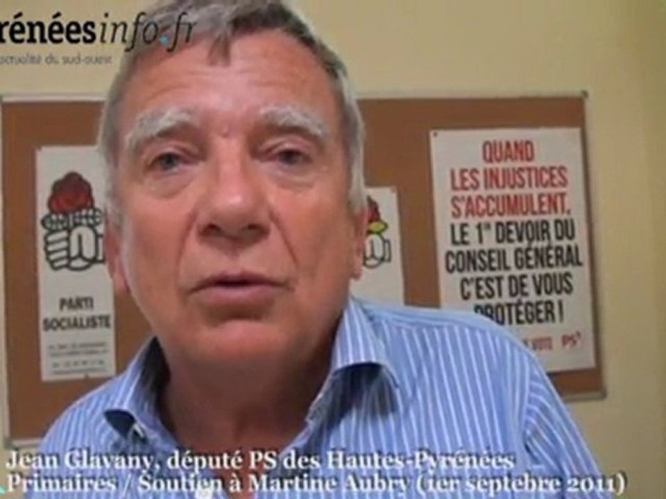 Primaires PS 65 Glavany Aubry