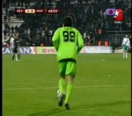 CENK GÖNEN VE UEFA BJK-RAPİD WİEN MAÇI 2010-2011