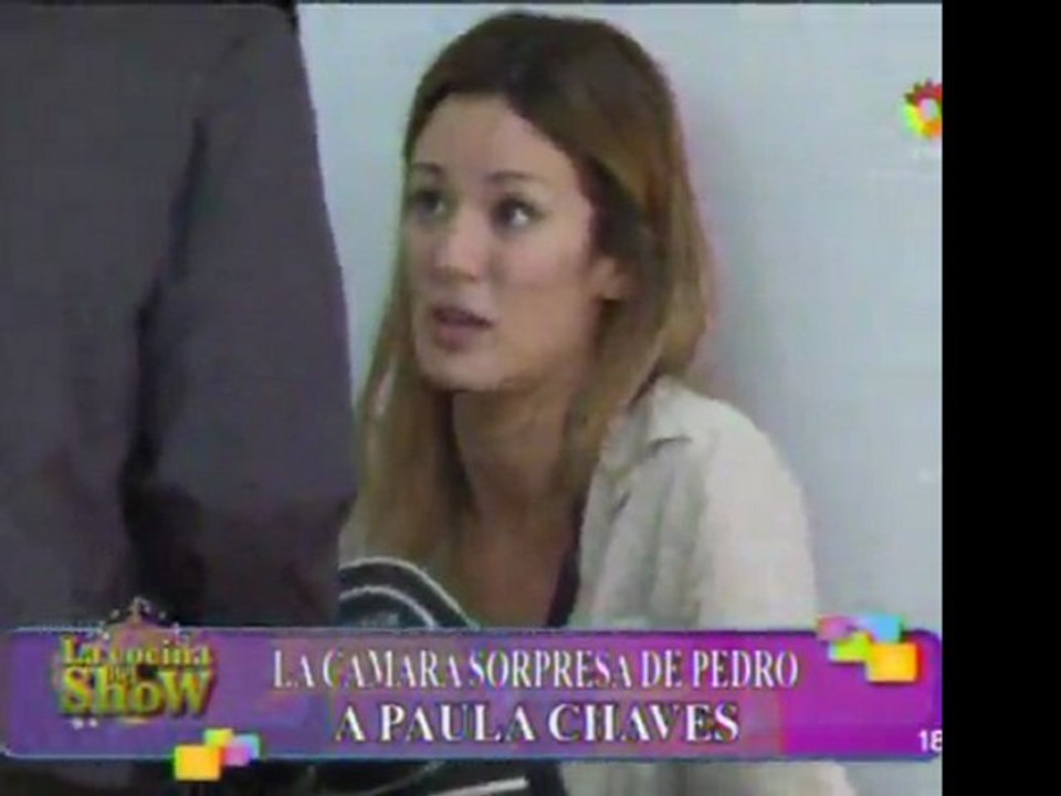 Pedro y Paula en la Cocina 19 (la cámara sorpresa de Pedro a Paula) - 03 de Septiembre 2011