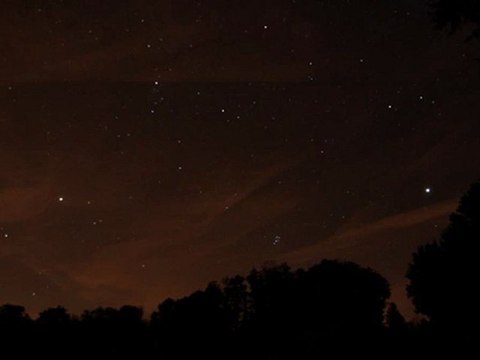 voie lactée en time lapse