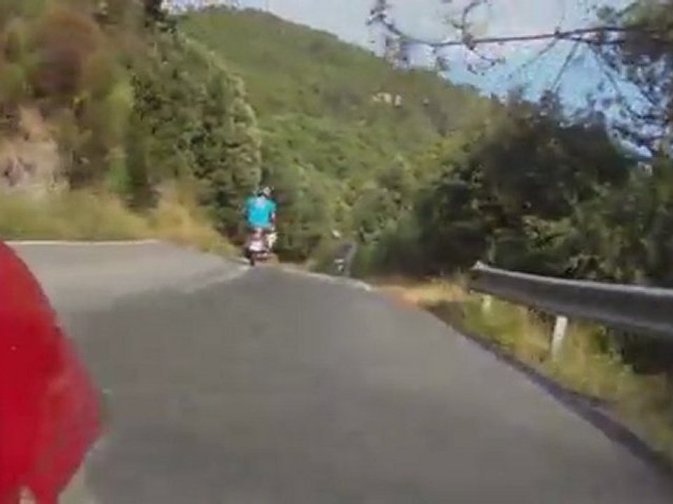 Scootin' northern Italy