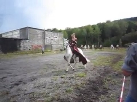 Le 04-09-2011 Le manège El Cortijo organisait pour la première fois une démonstration équestre dans le quartier de La Brouck à Trooz