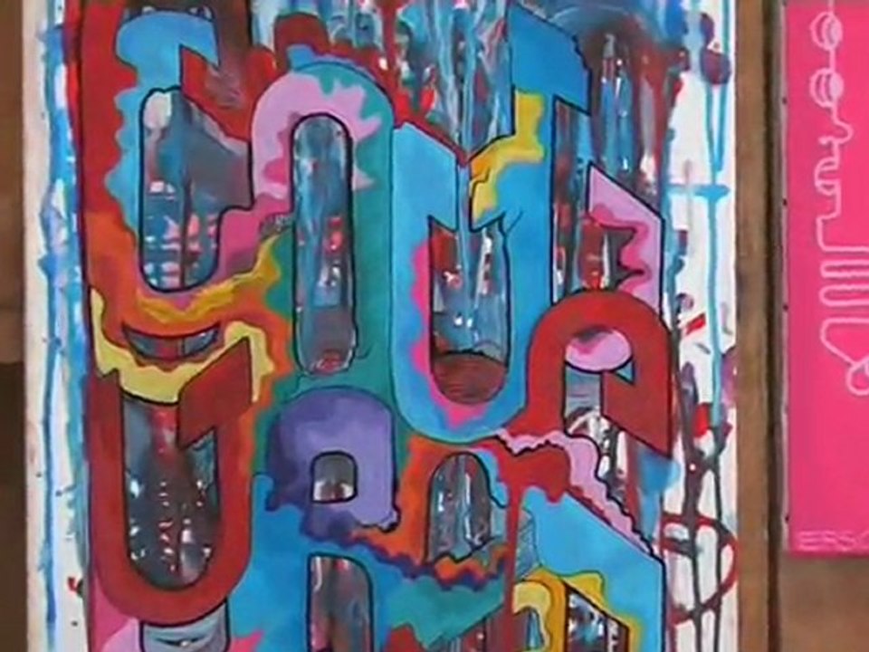 L'exposition des artistes IN, salle Louis Aragon, Saint-Florent-sur-Auzonnet