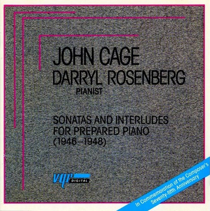 Cage: Sonatas And Interludes For Prepared Piano; Sonata II