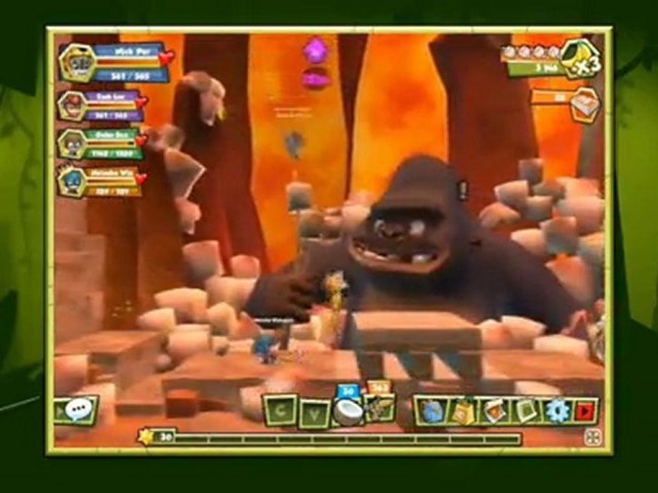 GDC 2011: Nickelodeon's Monkey Quest MMO - video Dailymotion