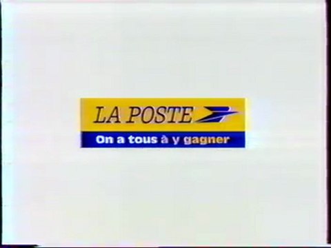 Publicité Banques La Poste 1995