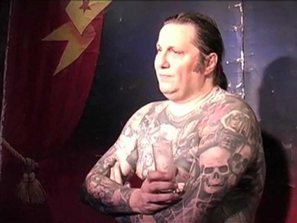 Pascal Tourain, l'Homme Tatoué ! (par Cédric barbier)