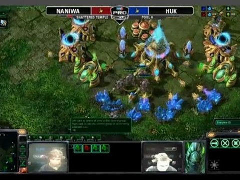 MLG Raleigh 2011 - Starcraft II - Game 2 - Dignitas Naniwa (P) VS EG Huk (P) Part 1/1