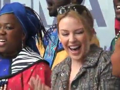 Kylie Minogue in South Africa for aphrodite les folies tour 2011