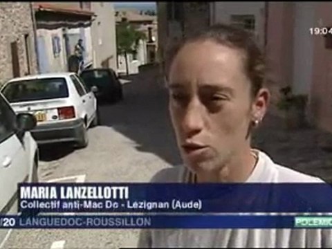 Non au Mc Do à Lézignan Corbières !!! NON A L'EMPOISONNEMENT DE NOS ENFANTS !!!