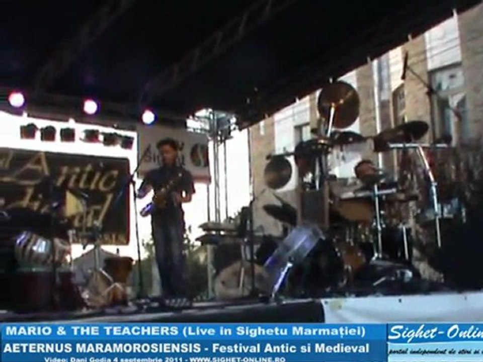 Mario & The Teachers la Aeternus Maramorosiensis Sighet (4 septembrie 2011) (p1)