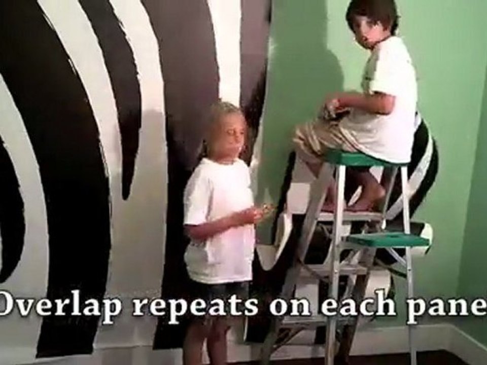 Customized Walls Installation Video - Wallpaper Installation