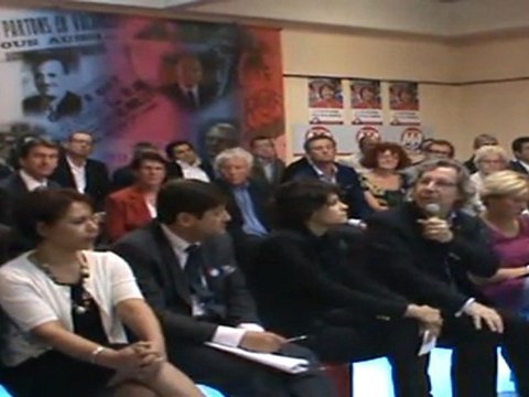 Conférence de presse de soutien des élus du Nord à Martine Aubry - 1ère Partie