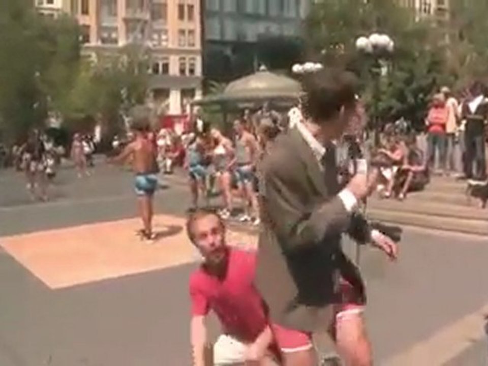 Reporter wird bloßgestellt Fail