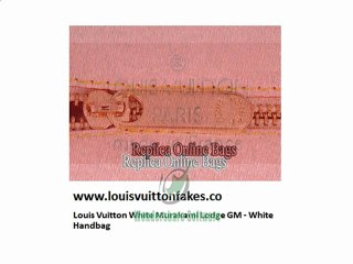 Louis Vuitton Replica White Murakami Lodge GM - White ...